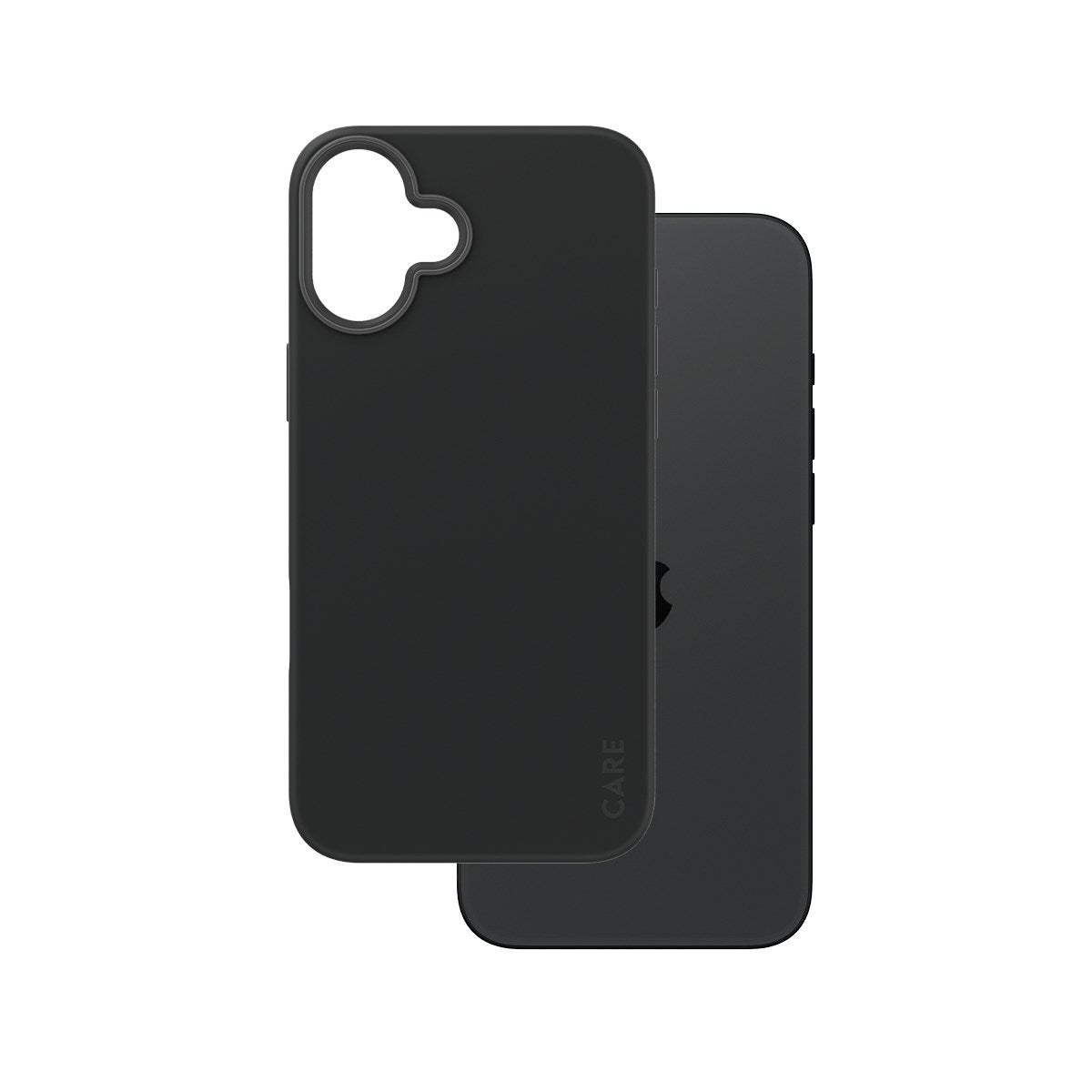 CARE by PanzerGlass® Case Black w. MagSafe iPhone 16 Plus